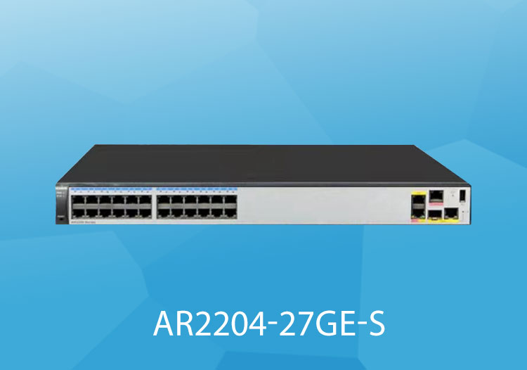 华为 ar2204-27ge-s 企业级24口千兆有线路由器
